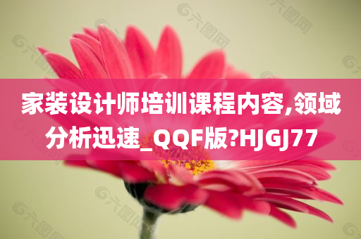 家装设计师培训课程内容,领域分析迅速_QQF版?HJGJ77