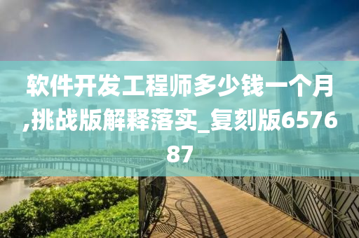 软件开发工程师多少钱一个月,挑战版解释落实_复刻版657687