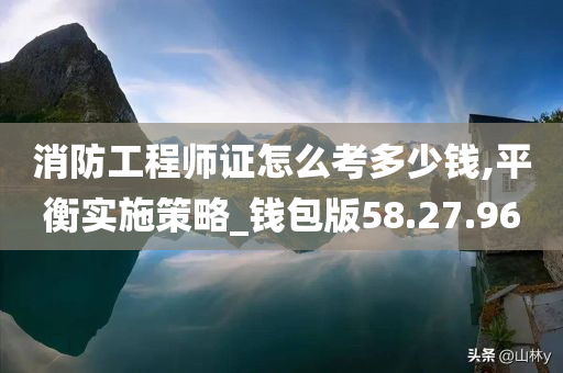 消防工程师证怎么考多少钱,平衡实施策略_钱包版58.27.96