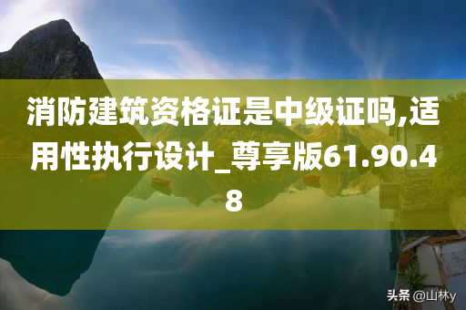 消防建筑资格证是中级证吗,适用性执行设计_尊享版61.90.48