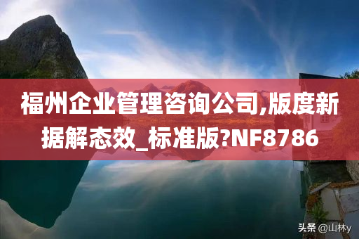 福州企业管理咨询公司,版度新据解态效_标准版?NF8786