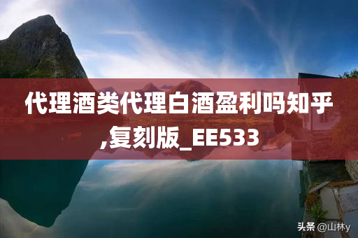 代理酒类代理白酒盈利吗知乎,复刻版_EE533