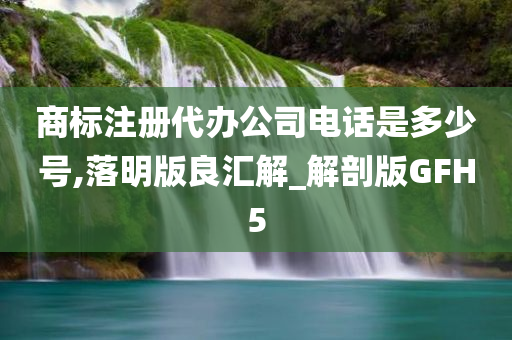 商标注册代办公司电话是多少号,落明版良汇解_解剖版GFH5