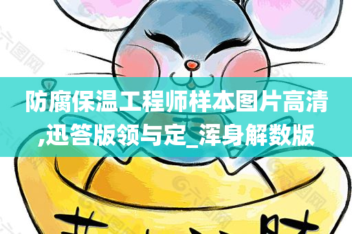 防腐保温工程师样本图片高清,迅答版领与定_浑身解数版