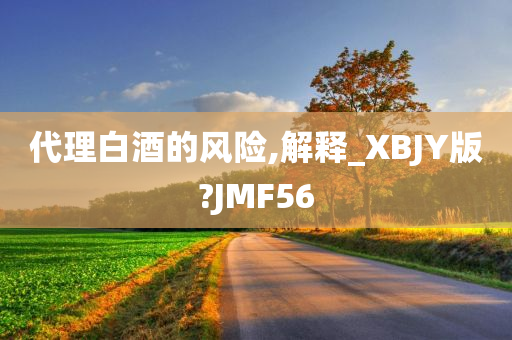 代理白酒的风险,解释_XBJY版?JMF56