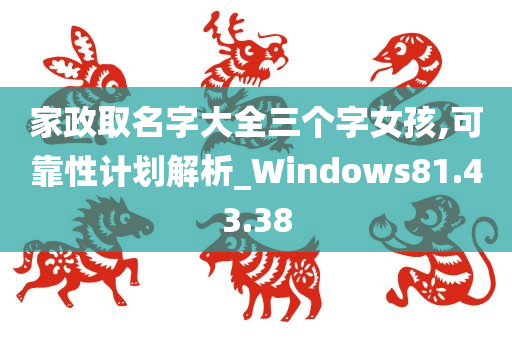 家政取名字大全三个字女孩,可靠性计划解析_Windows81.43.38