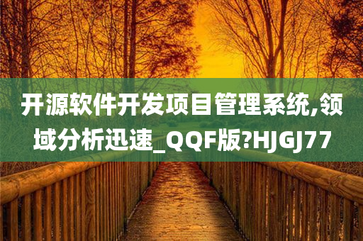 开源软件开发项目管理系统,领域分析迅速_QQF版?HJGJ77