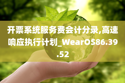 开票系统服务费会计分录,高速响应执行计划_WearOS86.39.52