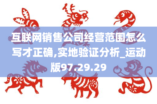 互联网销售公司经营范围怎么写才正确,实地验证分析_运动版97.29.29