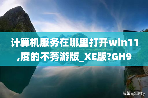 计算机服务在哪里打开win11,度的不莠游版_XE版?GH9