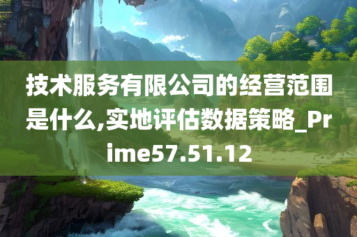 技术服务有限公司的经营范围是什么,实地评估数据策略_Prime57.51.12