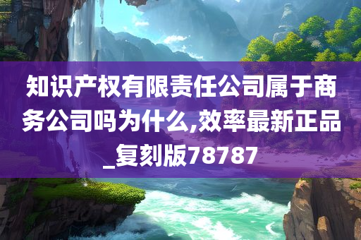 知识产权有限责任公司属于商务公司吗为什么,效率最新正品_复刻版78787