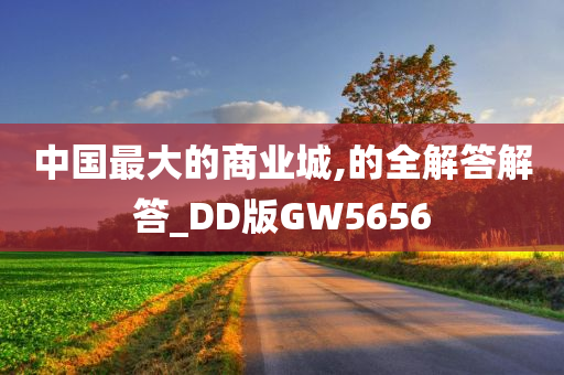 中国最大的商业城,的全解答解答_DD版GW5656