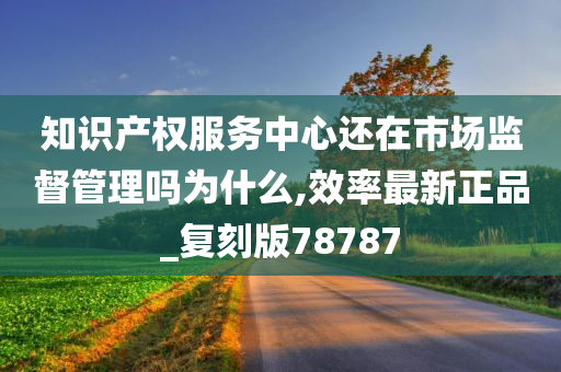 知识产权服务中心还在市场监督管理吗为什么,效率最新正品_复刻版78787