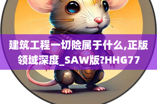 建筑工程一切险属于什么,正版领域深度_SAW版?HHG77