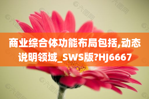 商业综合体功能布局包括,动态说明领域_SWS版?HJ6667