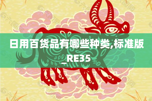 日用百货品有哪些种类,标准版_RE35