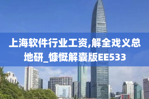 上海软件行业工资,解全戏义总地研_慷慨解囊版EE533