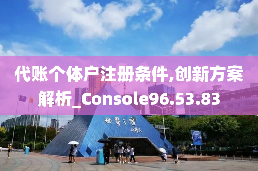 代账个体户注册条件,创新方案解析_Console96.53.83