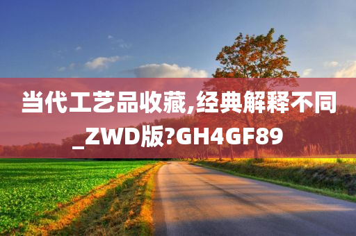 当代工艺品收藏,经典解释不同_ZWD版?GH4GF89