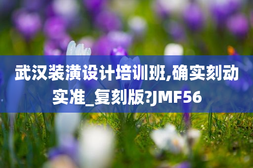 武汉装潢设计培训班,确实刻动实准_复刻版?JMF56