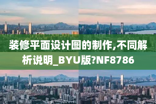 装修平面设计图的制作,不同解析说明_BYU版?NF8786