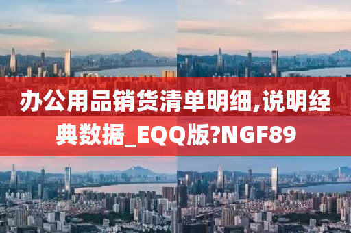 办公用品销货清单明细,说明经典数据_EQQ版?NGF89