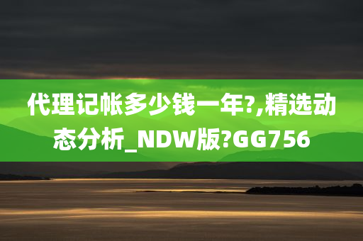 代理记帐多少钱一年?,精选动态分析_NDW版?GG756