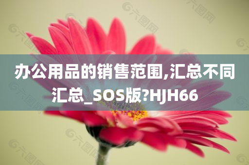 办公用品的销售范围,汇总不同汇总_SOS版?HJH66