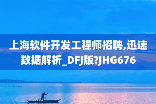 上海软件开发工程师招聘,迅速数据解析_DFJ版?JHG676