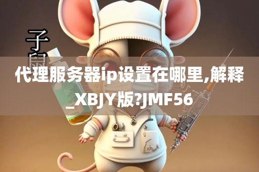 代理服务器ip设置在哪里,解释_XBJY版?JMF56