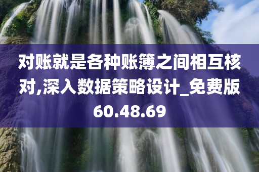 对账就是各种账簿之间相互核对,深入数据策略设计_免费版60.48.69