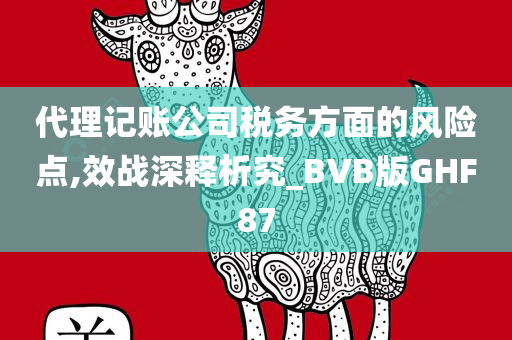 代理记账公司税务方面的风险点,效战深释析究_BVB版GHF87