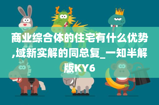 商业综合体的住宅有什么优势,域新实解的同总复_一知半解版KY6