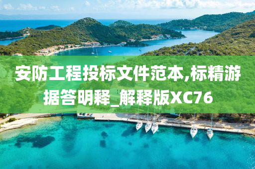 安防工程投标文件范本,标精游据答明释_解释版XC76