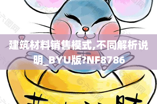 建筑材料销售模式,不同解析说明_BYU版?NF8786