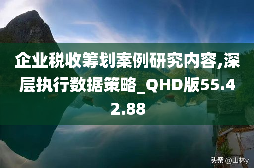 企业税收筹划案例研究内容,深层执行数据策略_QHD版55.42.88