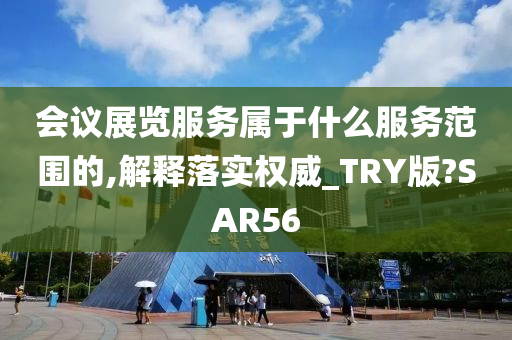 会议展览服务属于什么服务范围的,解释落实权威_TRY版?SAR56