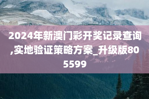 2024年新澳门彩开奖记录查询,实地验证策略方案_升级版805599