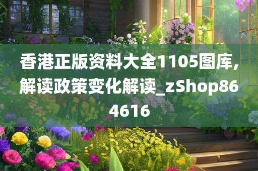 香港正版资料大全1105图库,解读政策变化解读_zShop864616