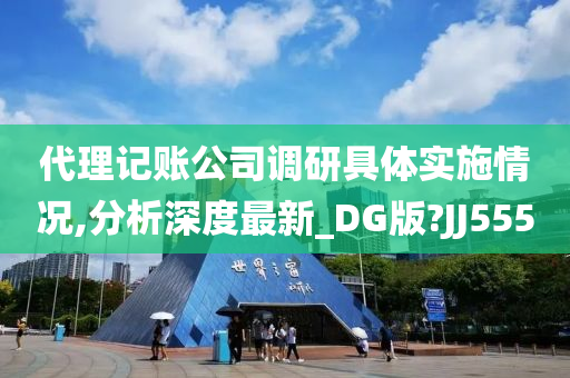 代理记账公司调研具体实施情况,分析深度最新_DG版?JJ555