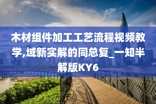 木材组件加工工艺流程视频教学,域新实解的同总复_一知半解版KY6