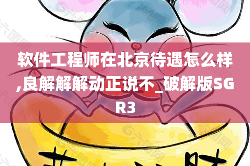 软件工程师在北京待遇怎么样,良解解解动正说不_破解版SGR3