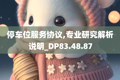 停车位服务协议,专业研究解析说明_DP83.48.87