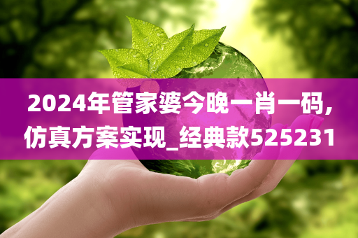 2024年管家婆今晚一肖一码,仿真方案实现_经典款525231