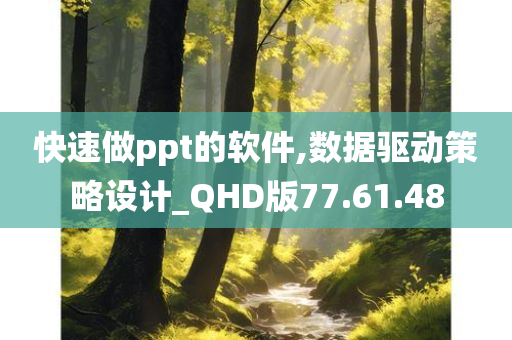 快速做ppt的软件,数据驱动策略设计_QHD版77.61.48