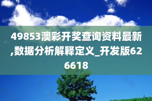 49853澳彩开奖查询资料最新,数据分析解释定义_开发版626618