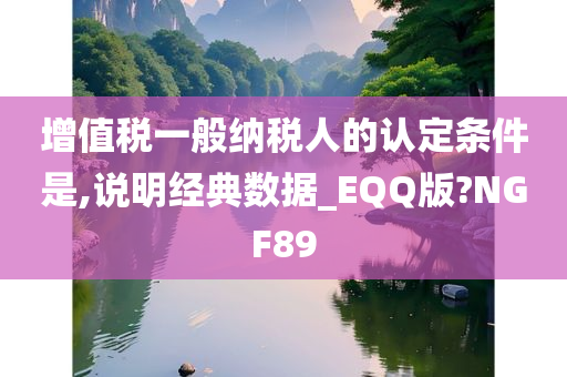 增值税一般纳税人的认定条件是,说明经典数据_EQQ版?NGF89