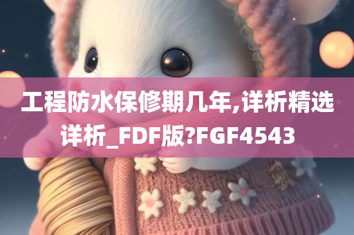 工程防水保修期几年,详析精选详析_FDF版?FGF4543