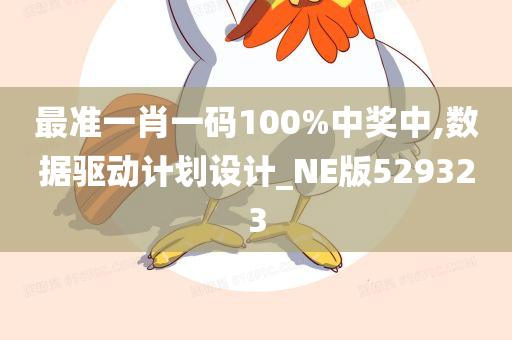 最准一肖一码100%中奖中,数据驱动计划设计_NE版529323